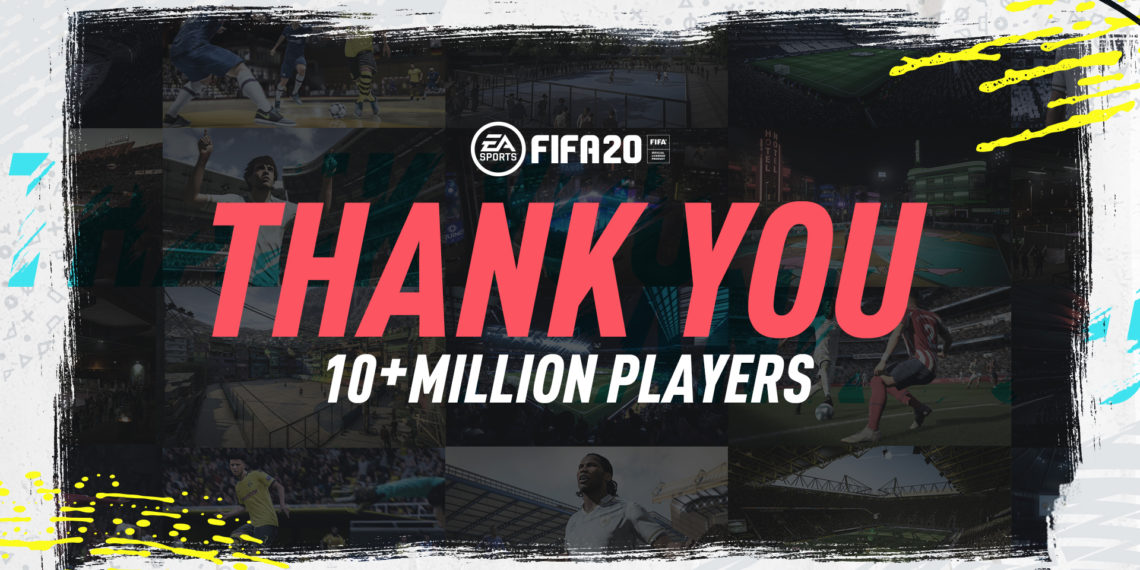 EA SPORTS FIFA 20 Celebrates 10 Million Players