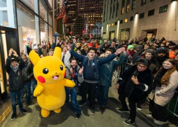 Photos of the Pokémon Sword and Pokémon Shield Launch Event at Nintendo NY Store Are Available on Business Wire’s Website